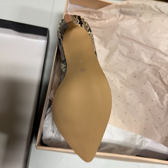 BCBGeneration Hinna Snakeskin Embossed Booties Size 5 - Picture 10 of 11